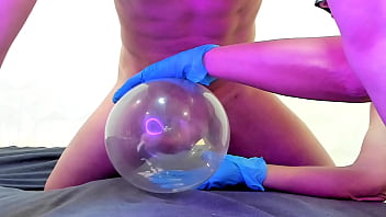 Muscle stallion doggystyle fuck balloon