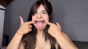 Silly faces - laughing
