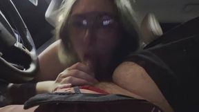 BJ IN THE CAR