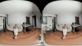 VR Teaser- Fap Jacking by the River at Night & Lamplight Popshot - Utter on my OF