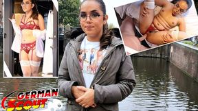 German Scout: Busty Latina Teen Wearing Glasses Esperanza Del Horno Seduces For Cast Sex