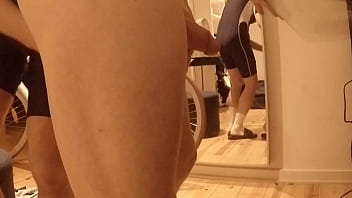 Injured cyclist step dad, caring horny son - part 2
