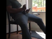 Bating and watching the neighbor