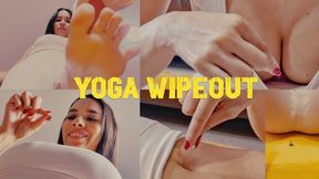 YOGA WIPEOUT - butt crush, boob crush, foot crush - 4K