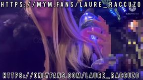 Teen slut seduces two strangers in a bar, ends up in wild MMF threesome!