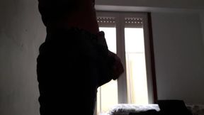 Imaginative Latin beauty gets freaky solo