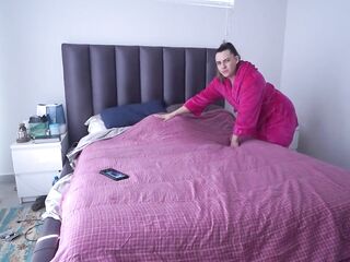 Large Clitoris Stepsister Discovers Stepbrother’s Sex Doll and Scissors for Her 1st Lesbo Climax