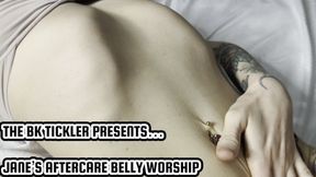 JANE’S AFTERCARE BELLY WORSHIP
