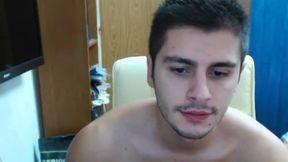 Edmond P Jerks Off His Cock