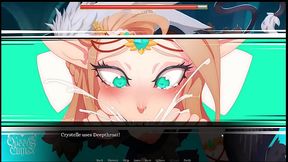 Queen Climax [ ROUGH Hentai Game ] Ep.1 PRINCESS use RIM JOB to win the SEX FIGHT !