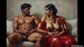 Village married aunty cheats with her ex boyfriend