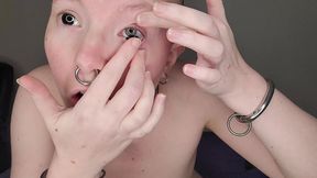 i uh... couldn t stop thinking about the black-out contact lenses... and i might have filmed a very hot thing ?