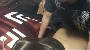 me follo a mi mejor amiga y me vengo en sus nalgas