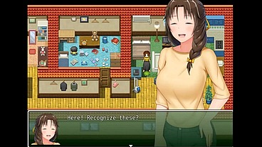 Country Girl Keiko [Hentai game PornPlay ] Ep.2 brunette student flashing her massive tits to the class