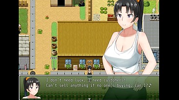 Country Girl Keiko [Hentai game PornPlay ] Ep.2 brunette student flashing her massive tits to the class