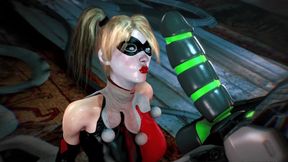 Harley Quinn X Cyber Grid: Doggy, Deepthroat, Riding (3D Gameplay) 60 Fps