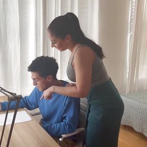 Stepmom Rewards Her Stepson for Studying