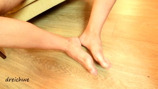 I'm going to give you a footjob
