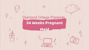 34 Weeks Pregnant Maid