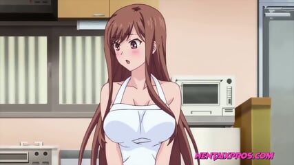 Uncensored Hentai Hot Romantic Sex in the Kitchen