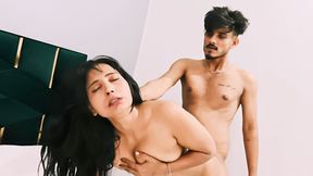 Indian Desi Couple Hardcore Sex Morning and Fucking Video ( Hindi Audio )