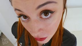 first spit in mouth and golden piss for delicate girl