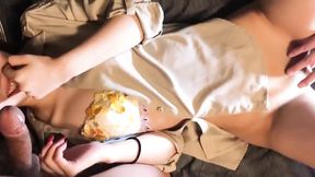 Hot Asian beauty seduces with passion and desire
