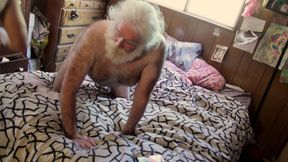 75 Y.o. Super Hairy Dick Barebacks Roughly and Breeds Nypster