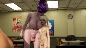 mommy s number - (amy s big wish 3-1) - futanari emma and her  dollie  fuck her teacher silly and get her pregnant!