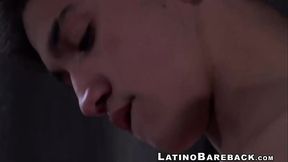 Cute Latin twinks Ash Hanssom and Simon Serra in hot raw sex