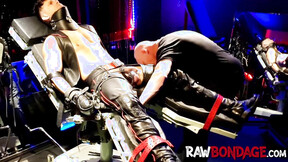 ”Dominant master enjoys jocky Devin Franco nipple & cockplaying”