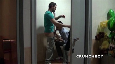 young arab fucked in public toilers by older