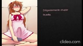[FayGrey] [Atrapado y vinculado por Asuka Langley] (Joi Cei ClothedSex Sissification AnalTrainer Femdom)