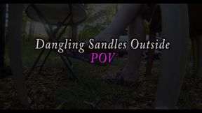 Dangling Sandles Outside POV