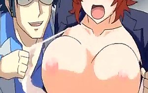 Hentai girl gets a enema on the subway