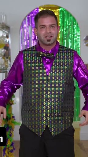 Muslim Babe Violet Gems Celebrates Mardi Gras With Sloppy Cumshot On Her Pretty Face - Hijab Hookup   Clip 1