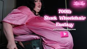 700lb Blob Stuck in A Wheelchair