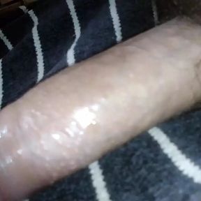 Young Colombian porn with a big penis masturbates for a lot of milk