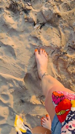 Beach Sun Sand and Soles ASMR