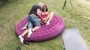 Lucy Reign gives a great head and gets properly fucked outdoors