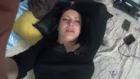 Latina MILF Masturbates and Talks Dirty in Homemade Video