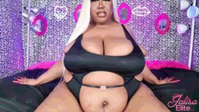 Belly Out BBW Growing Curves JOI (MP4 Version)
