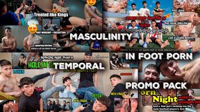Very masculine yummy feet temporal promo pack