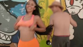 Andreina De Luxe - Tempting Teen Public Sex Clip