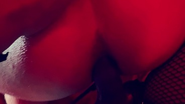 Pegging Him With My Two Side Strapon