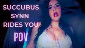 Succubus Synn Rides You Next To Your Girlfriend.