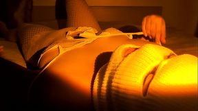 My tight pussy too lonely and wants cum. Hot Coffee playing with vibrator