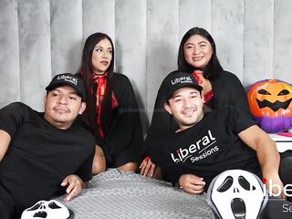 A foreplay in advance of sharing their wives.