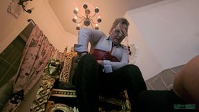 Monika Schmidt Food Crushing Spitting Bootworship Verbal Humiliation