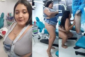 Young Latina Charms Her Dentist in a Surprising Encounter (Melody Tarly)